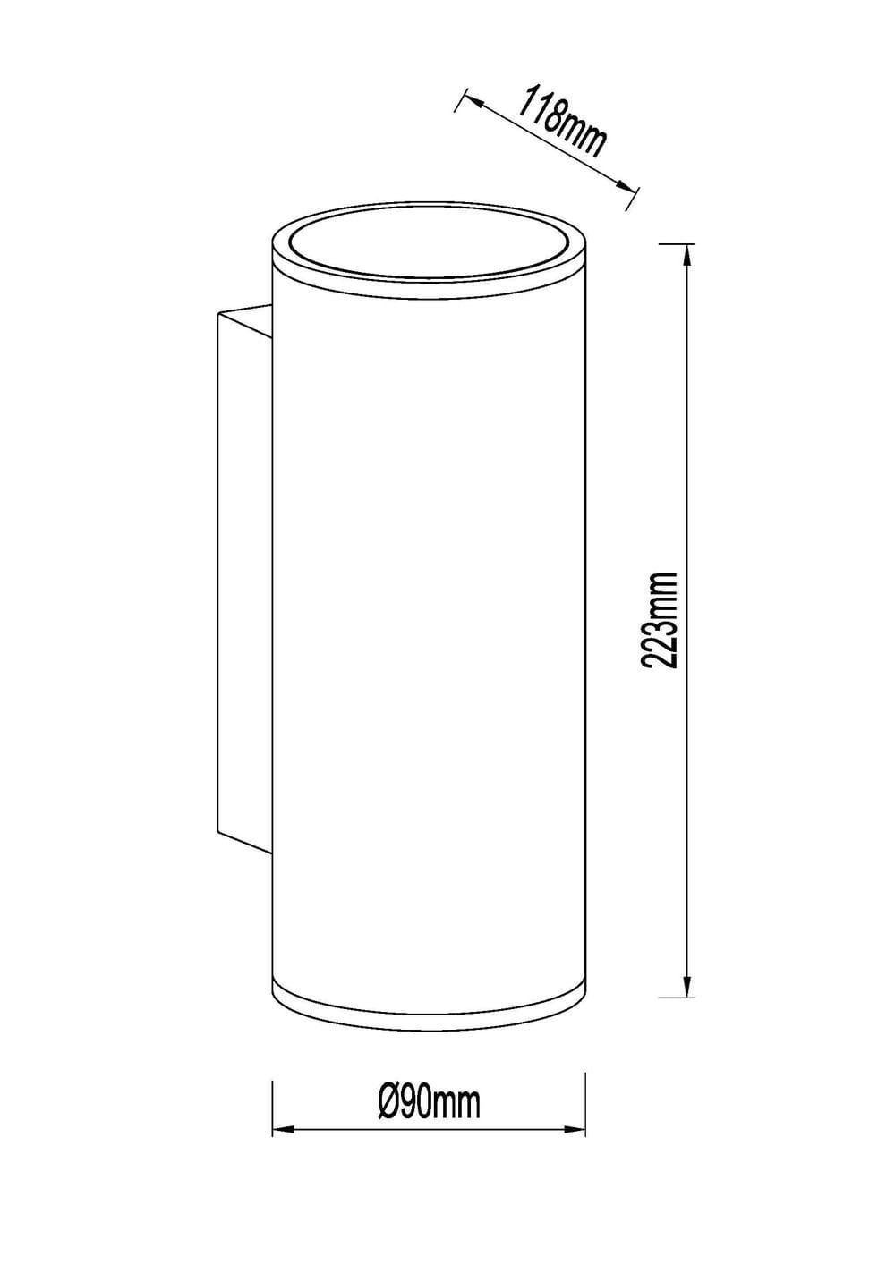 Obox Wall Round Up-Down - Alternative view