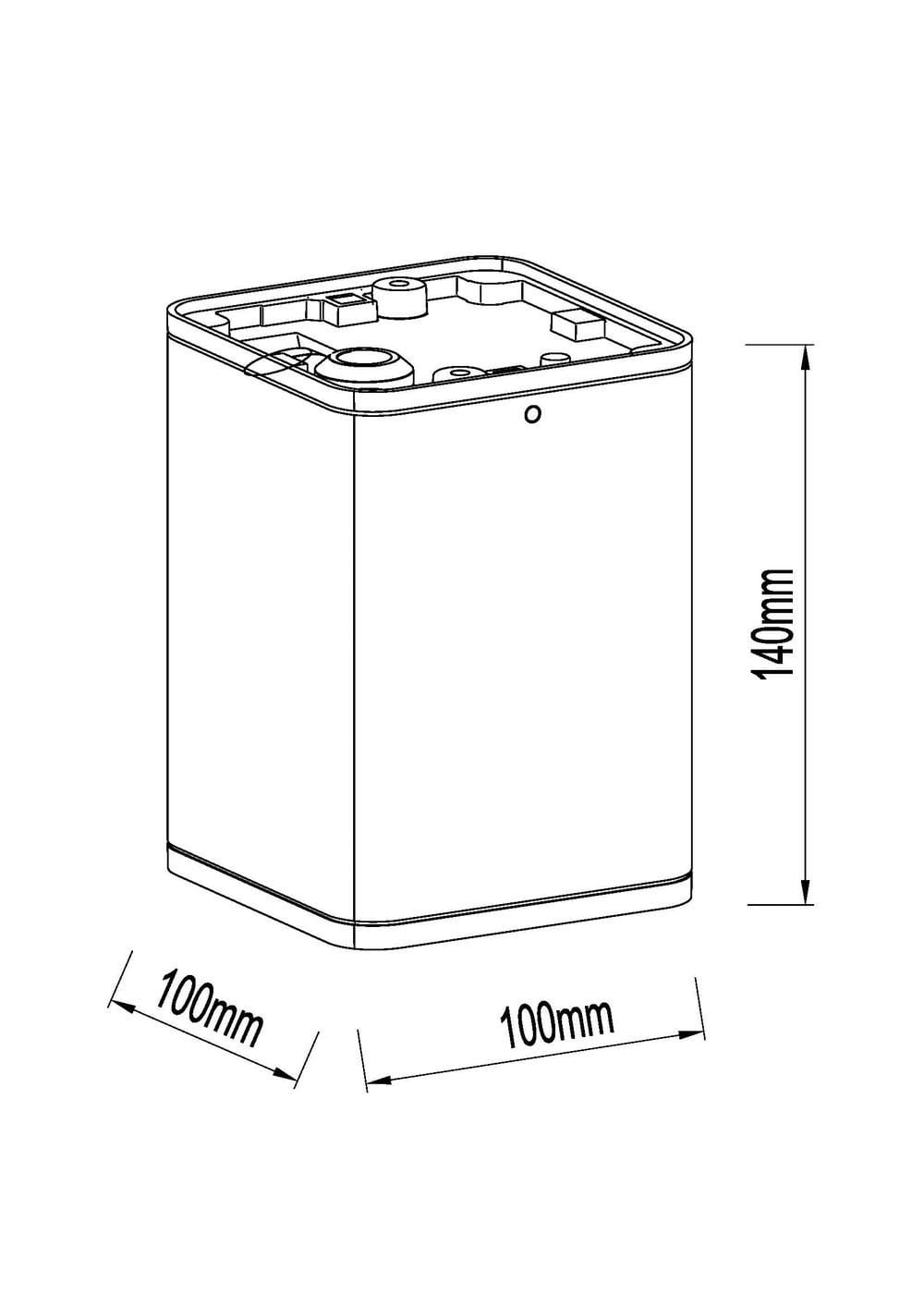 Obox Ceiling Square - Alternative view
