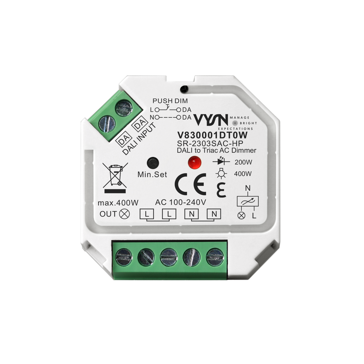 DALI to Triac AC Dimmer